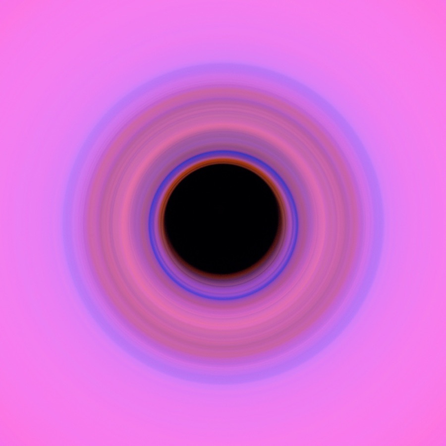 A Pink Scream, 28 by 28 inch archival pigment print
